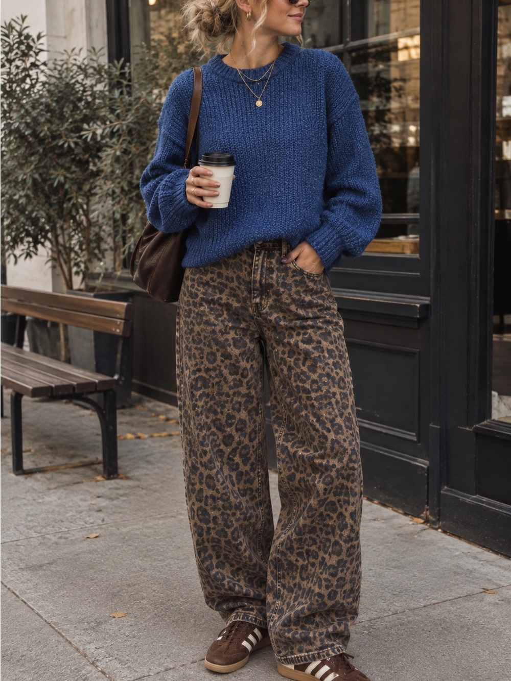 ICHI Alpaca blend sweater - Sezane style
